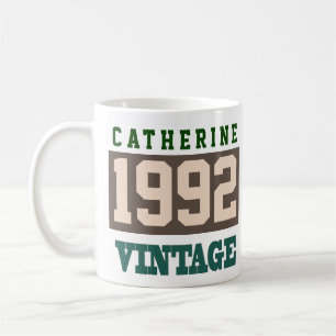 1992 Year of Birth - Birthday Celebration Coffee Mug
