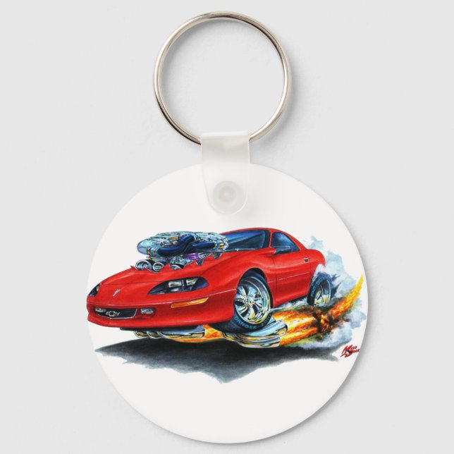 1993-97 Camaro Red Car Keychain (Front)