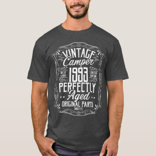 1993 Birthday Idea Camper Scout Camping 1993 funny T-Shirt