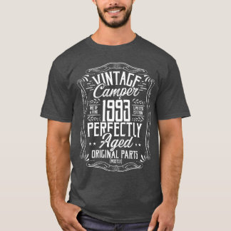 1993 Birthday Idea Camper Scout Camping 1993 funny T-Shirt
