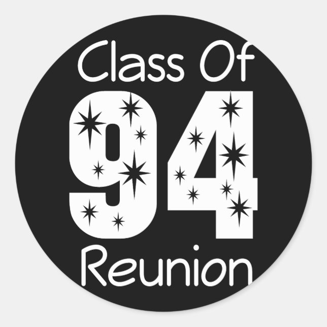 1994 Class Reunion Stickers (Front)