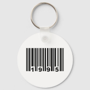 1995 barcode keychain