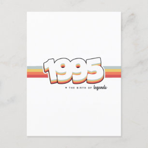 1995 The birth of legends Postcard