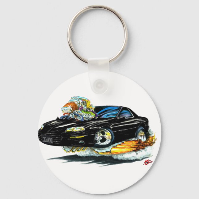 1998-02 Camaro Black Car Keychain (Front)