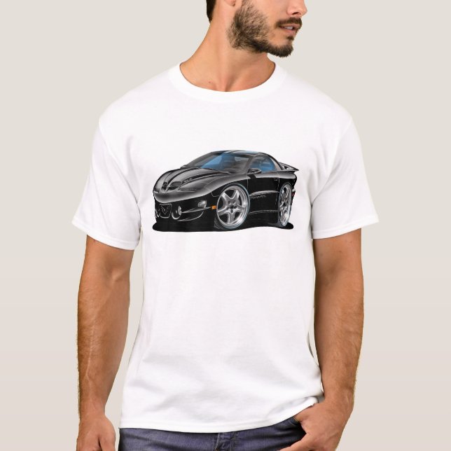 1998-02 Trans Am Black Car T-Shirt (Front)