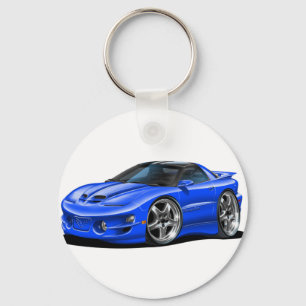1998-02 Trans Am Blue Car Keychain