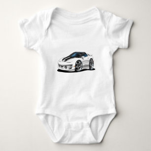 1998-02 Trans Am White Firehawk Baby Bodysuit