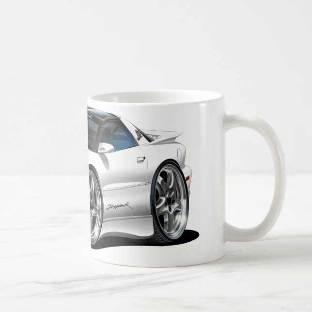 1998-02 Trans Am White Firehawk Coffee Mug (Right)