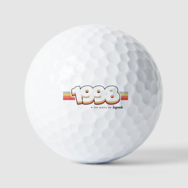 1998 The birth of legends Golf Balls (Front)
