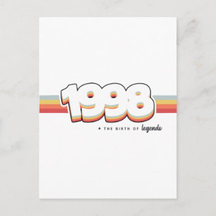 1998 The birth of legends Postcard
