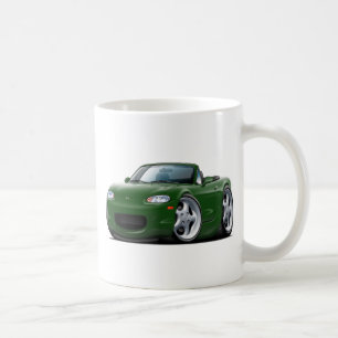 1999-05 Miata Green Car Coffee Mug