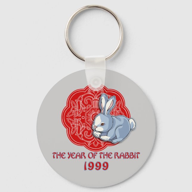 1999 The Year of the Rabbit Gifts Keychain (Front)