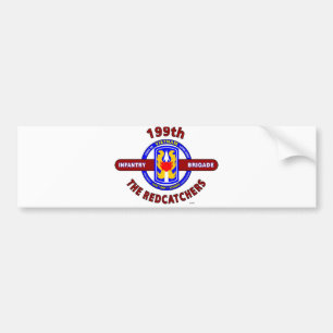 199TH INFANTRY BRIGADE " THE REDCATCHERS"VIETNAM BUMPER STICKER