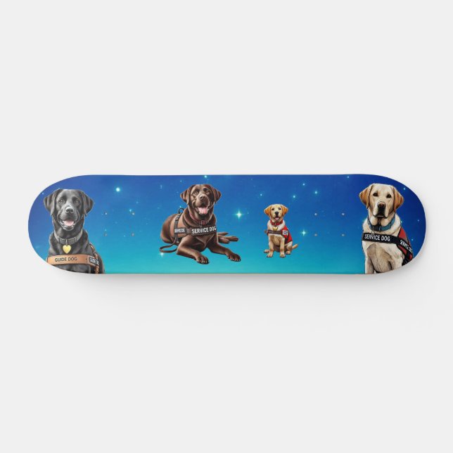 19.68 cm Skateboard Raising Money for Guide Dogs (Horz)