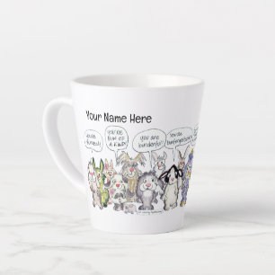 19 Cartoon Bunderful Bunny Rabbits Custom Mug