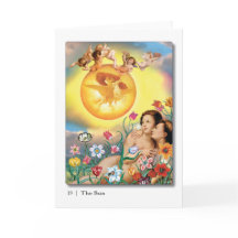 19 La carte de voeux Sun Tarot
