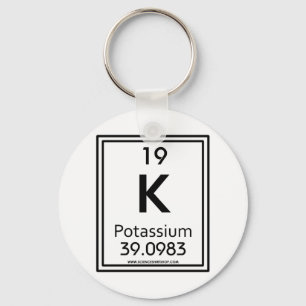 19 Potassium Keychain