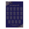 19 Table Lacy Gold Navy Blue Wedding Seating Chart