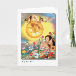 19 The Sun Tarot Greeting Card