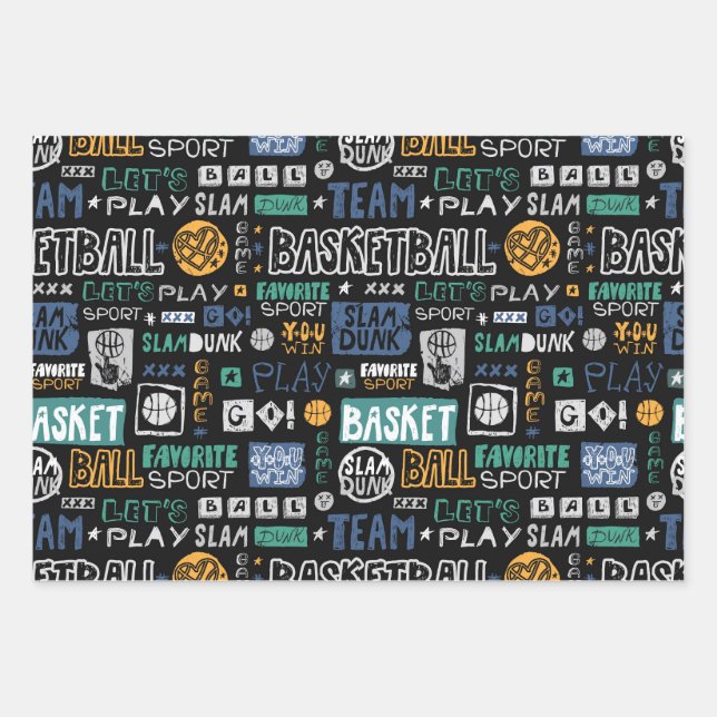 19" x 29" Wrapping paper sheets (Front)