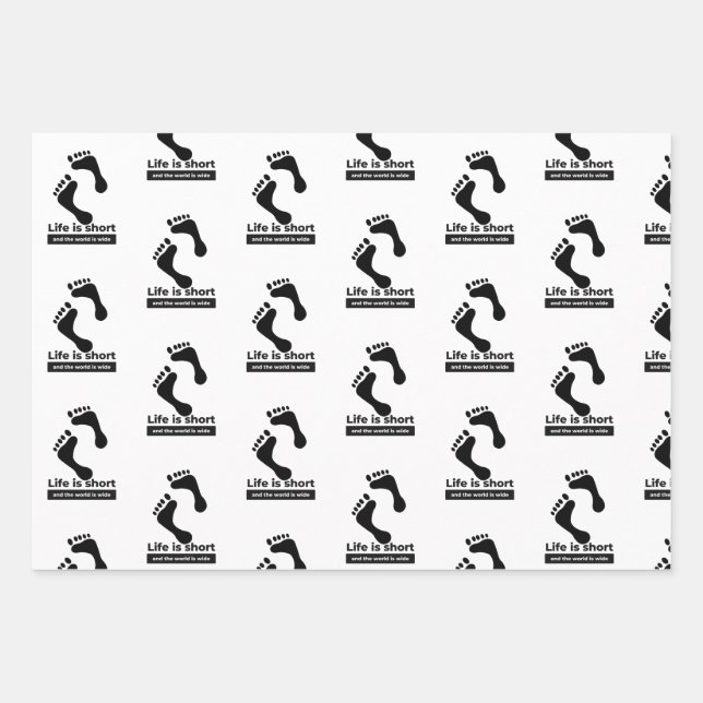 19" x 29" Wrapping Paper Sheets, Matte 19" x 29" (Front)