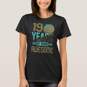 19 Years Old 19th Birthday 19 T-Shirt