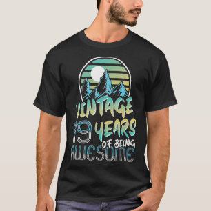 19 Years Old 19th Birthday 28 T-Shirt