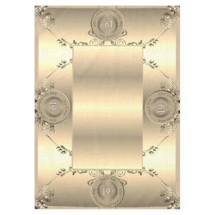 19ème et 8ème anniversaire Mariage de bronze nappe