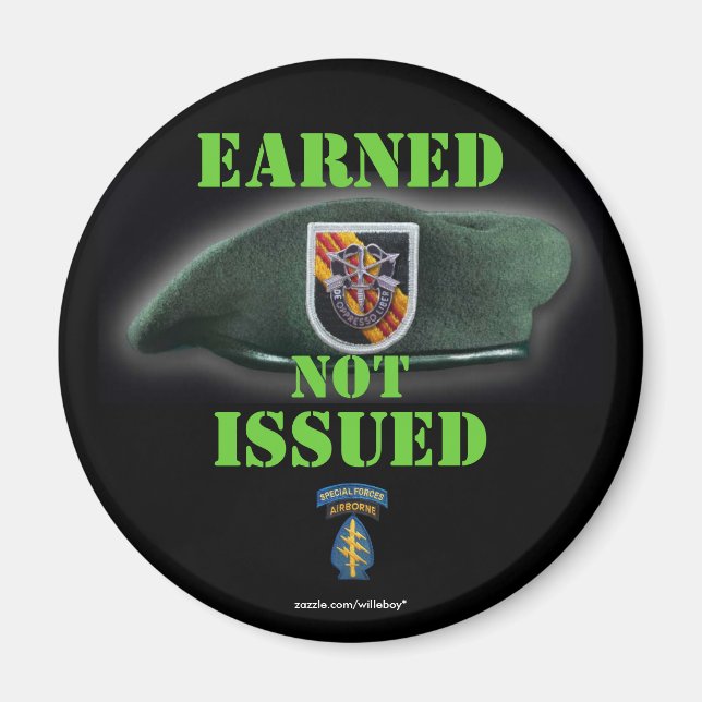 19th 11th 7th 5th 8th special forces flash Magnet (Front)