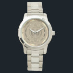 19th & 8th Bronze Anniversary Watch<br><div class="desc">So, it's her 19th or 8th wedding anniversary and you'd like to honour it with a gorgeous, bronze-colour watch? Then perhaps my ornate emblem with bronze-like graphics graphics will be just the thing!</div>