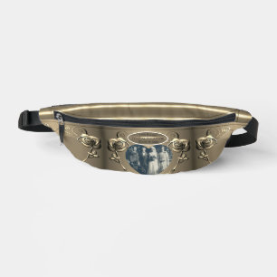 19th/8th Bronze(Color)Photo Wedding Anniversary  Fanny Pack