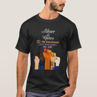 19th Amendment XIX Suffragette 100 yrs Anniversary T-Shirt