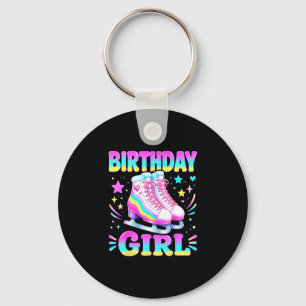 19th birthday girl hockey player 19 years old bday keychain