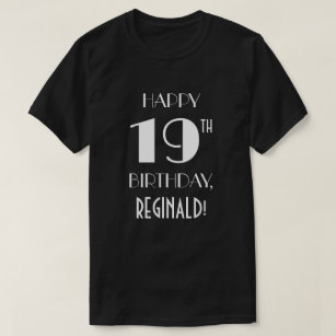 19th Birthday Party - Art Deco Inspired Look Shirt