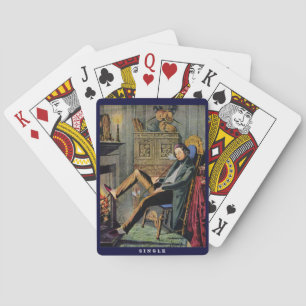 19th C. Bachelorhood Playing Cards