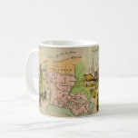 19th Century Louisiana Mug<br><div class="desc">An extremely old,  rare card from Louisiana repurposed! Date on the card is 1889!</div>