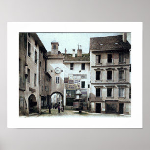 19th Century Old Annecy Poster