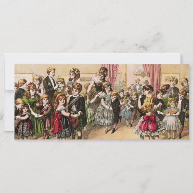 19th Century Scottish Children's Ball Invitation (Front)