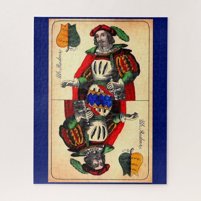 19th century tarot card no. 1 jigsaw puzzle (Vertical)