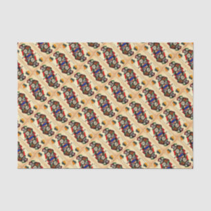 19th century tarot card no. 1 print tissue paper