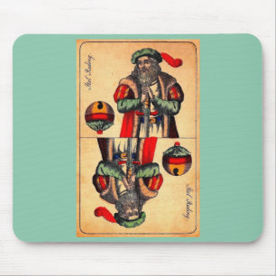 19th century tarot card no. 2 mouse pad