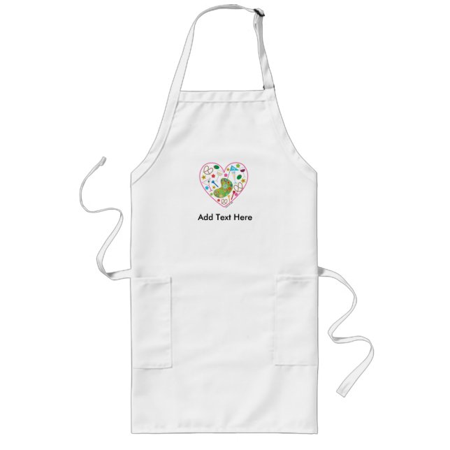 19th Hole Heart Apron (Front)