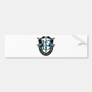 19th Special Forces Group Crest Bumper Sticker