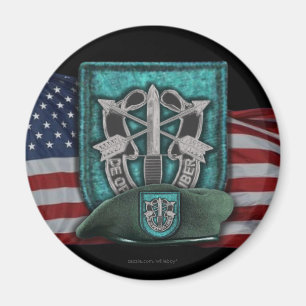 19th special forces group flash veterans vets magn magnet