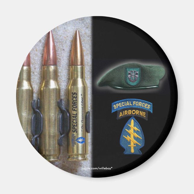 19th special forces group magnet veterans vets (Front)