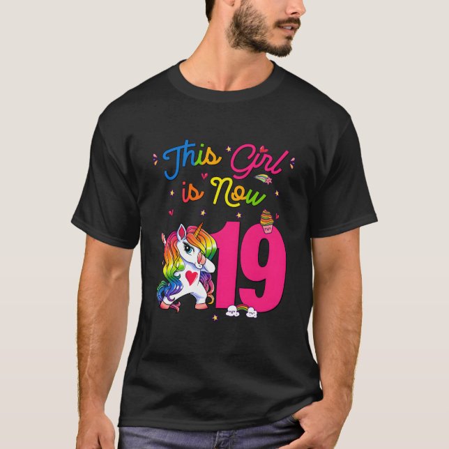 19Th This Is Now 19 Unicorn Py T-Shirt (Front)