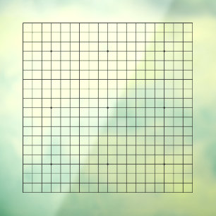 19x19 Goban Square Version Customizable Cling