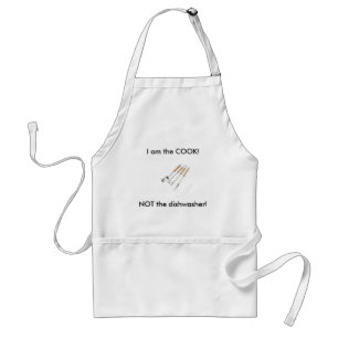 1_1_2984181_regular, I am the COOK!, NOT the di... Standard Apron