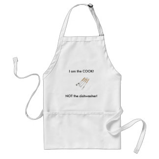 1_1_2984181_regular, I am the COOK!, NOT the di... Standard Apron