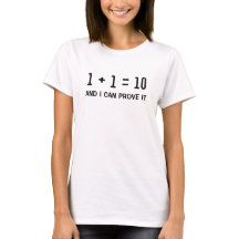 1 + 1 Binary Summation Tee Light